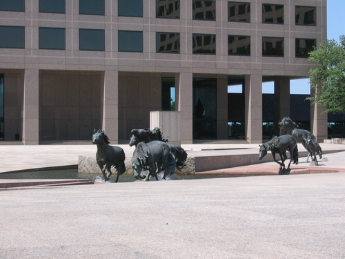 Mustangs of Las Colinas