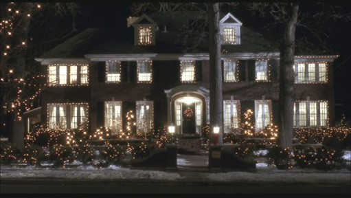 Home Alone house in lights 2